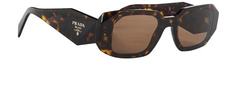 Prada SPR17W Rectangle Sunglasses .